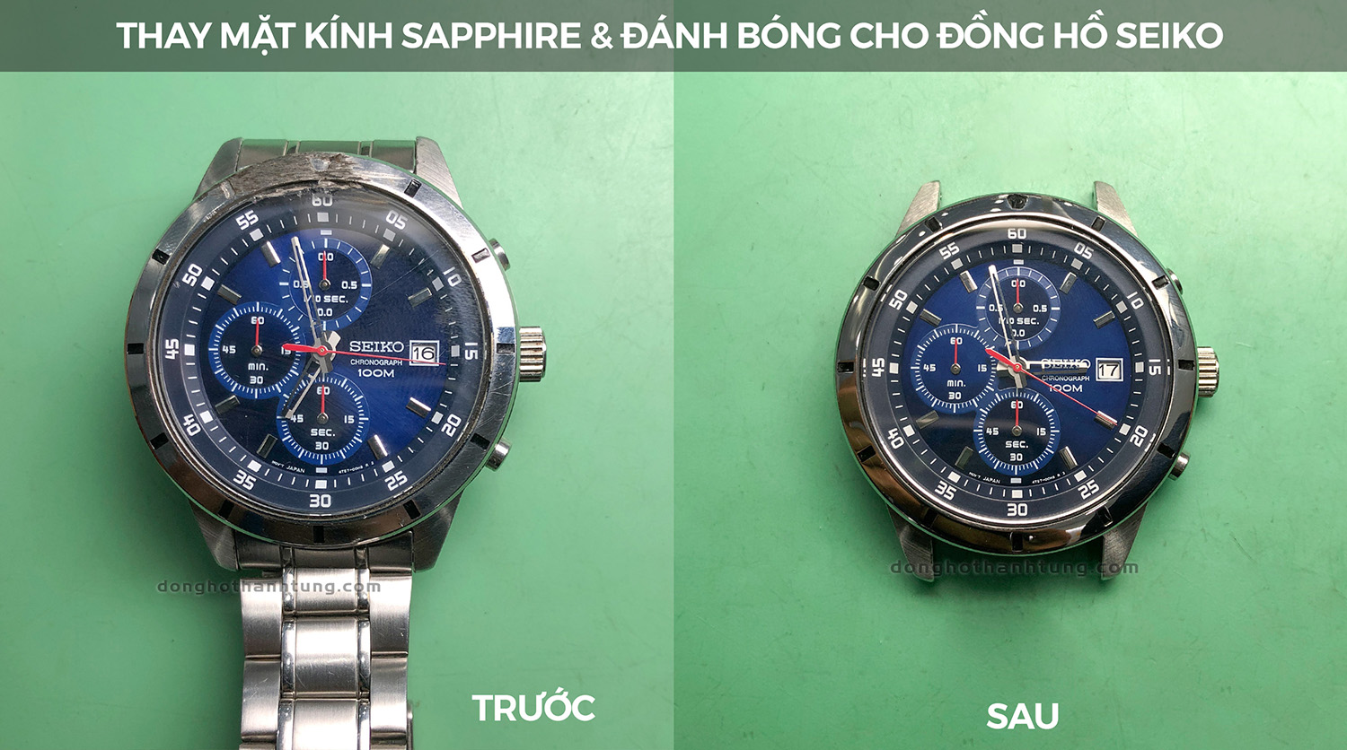 Thay Mat Kinh dong ho seiko UY TIN TAI HCM